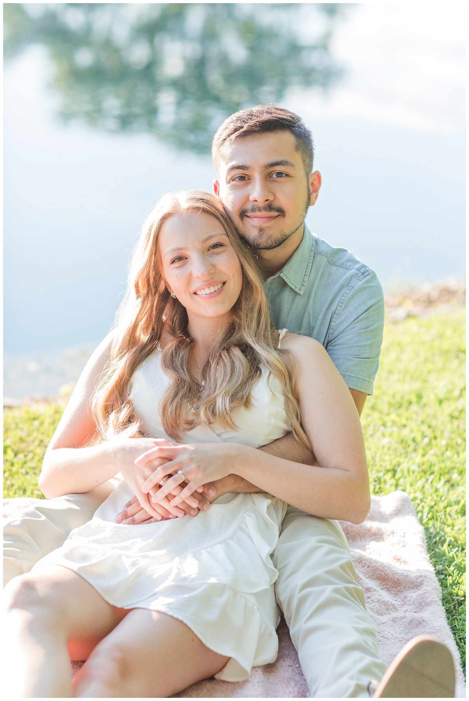 engagement session in Green Springs, Ohio