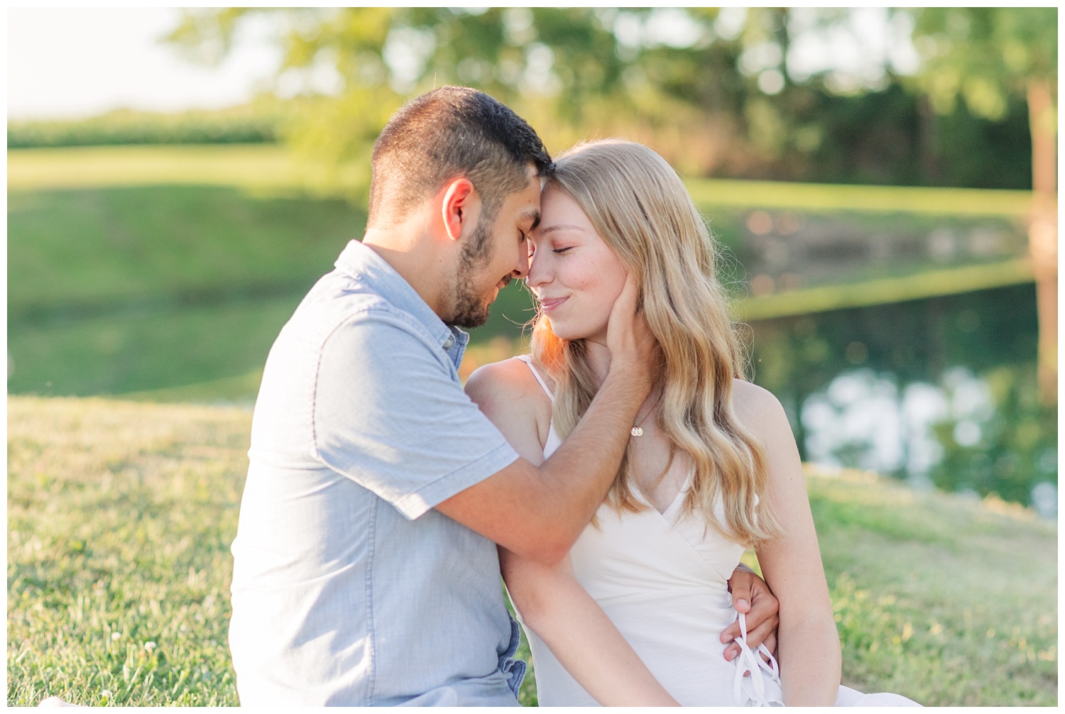 engagement session in Green Springs
