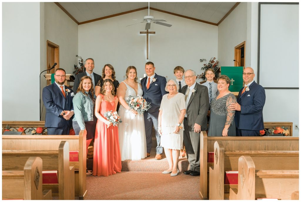 family formals at Scott Trinity United Methodist Church