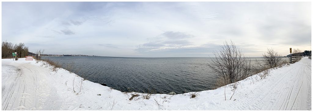 Lake Superior view from Marquette, Michigan