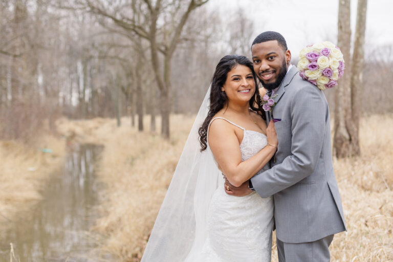 Elena and Wynston's March Wedding in Bradner, Ohio