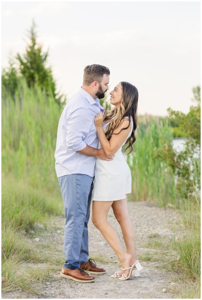 Gibsonburg, Ohio engagement photographer at Silver Rock Quarry