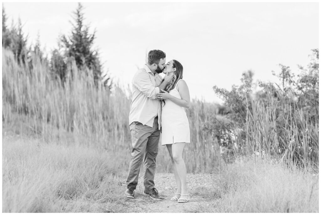 Gibsonburg, Ohio engagement photographer at Silver Rock Quarry