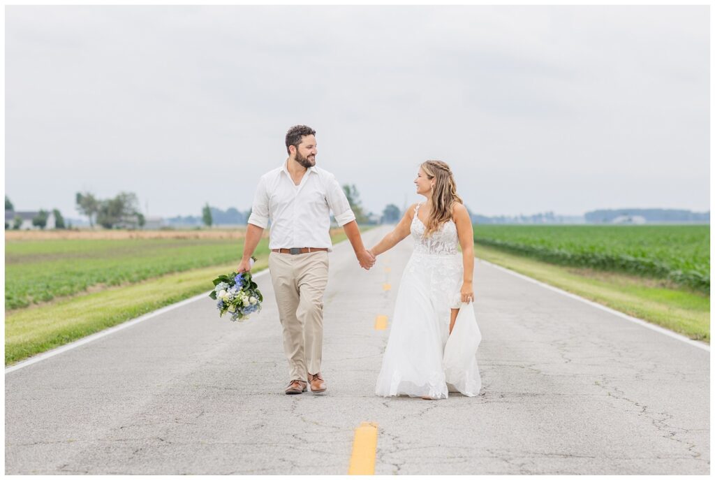 Risingsun, Ohio country wedding at a family farm