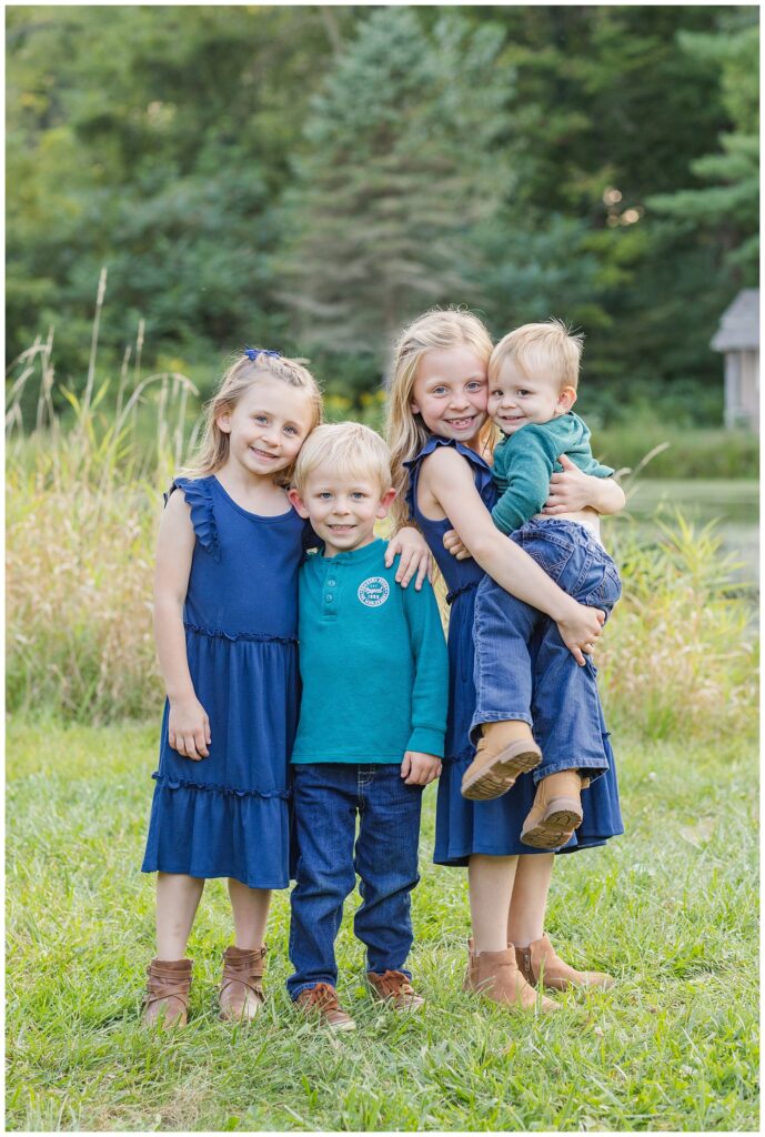 extended family session for documenting your story after your wedding