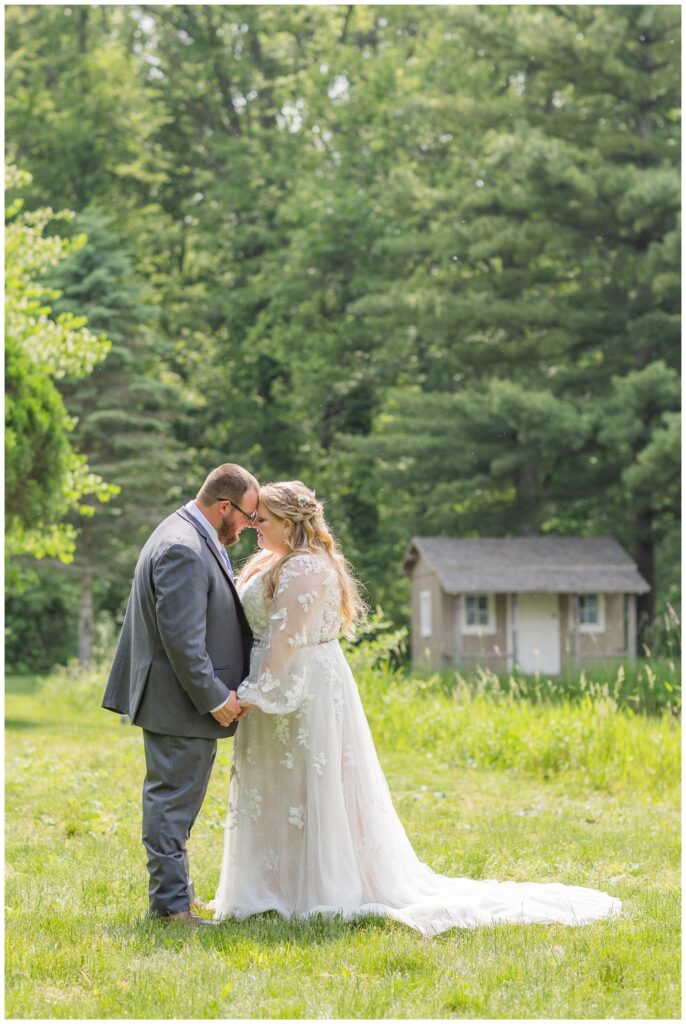 Bradner Preserve wedding photographer with bride and groom