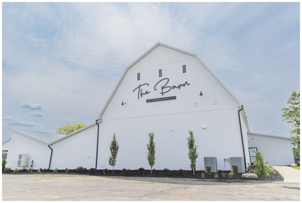 wedding venue of The Barn at Seneca Hills in Tiffin, Ohio