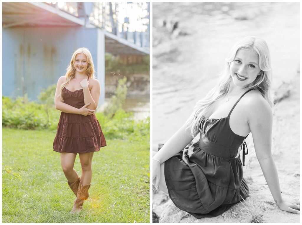 Tindall Bridge senior session in Northwest Ohio