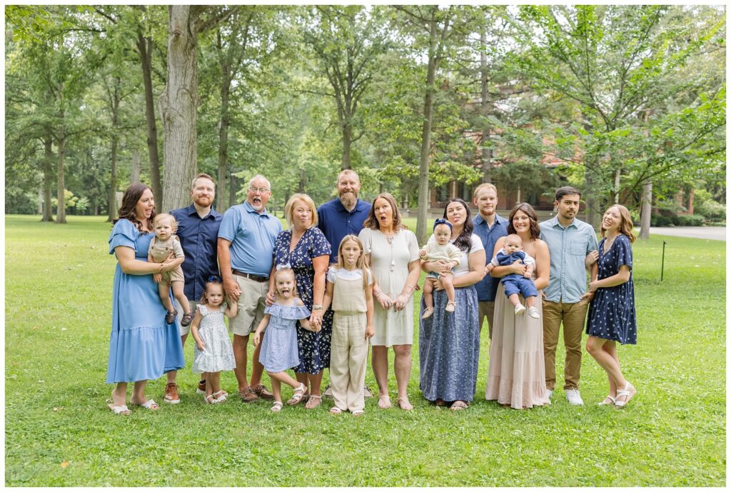Fremont, Ohio family photographer at the Hayes Center for extended session