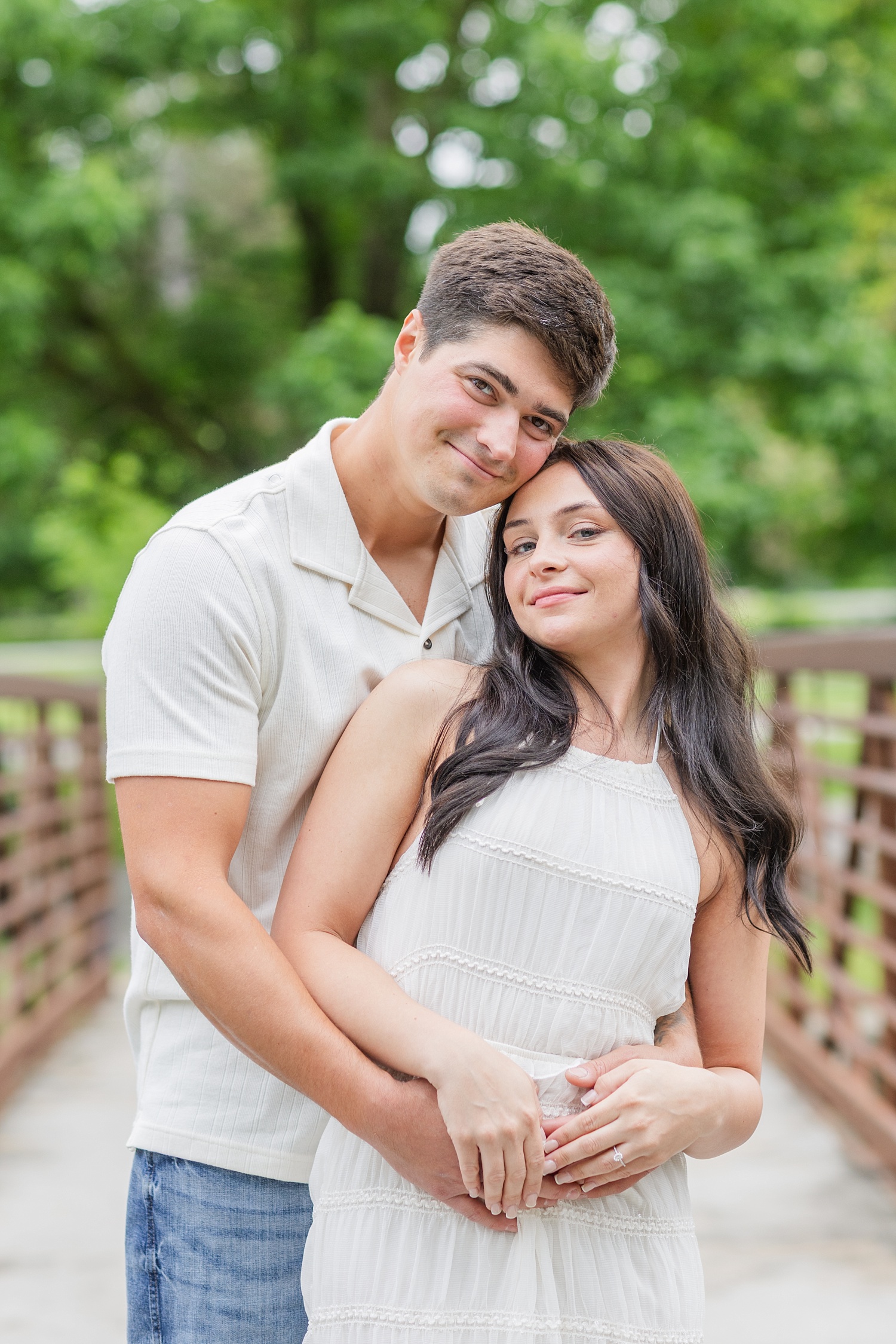 engagement session at Side Cut Metropark in Toledo, Ohio
